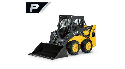 65 HP wheeled skid steer available to rent from Cedarwood Equipment Rental in Oshkosh, Wisconsin